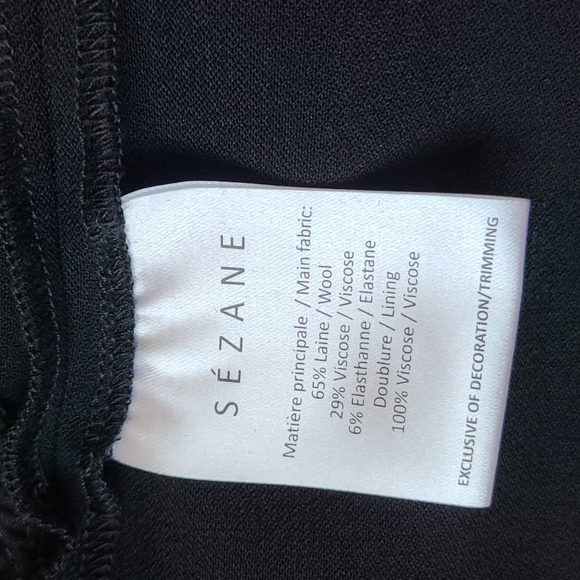 Nwt!Sezane Kamille short black - Picture 9 of 14